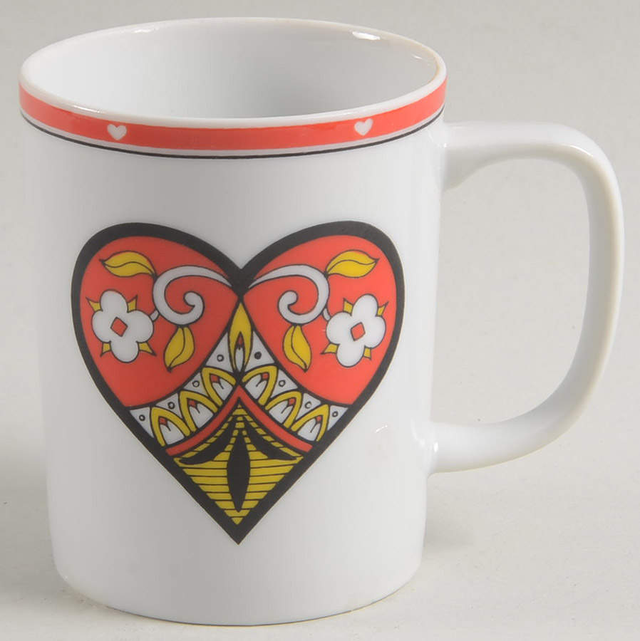 Variations-Card Suit Mug by Fitz & Floyd-1