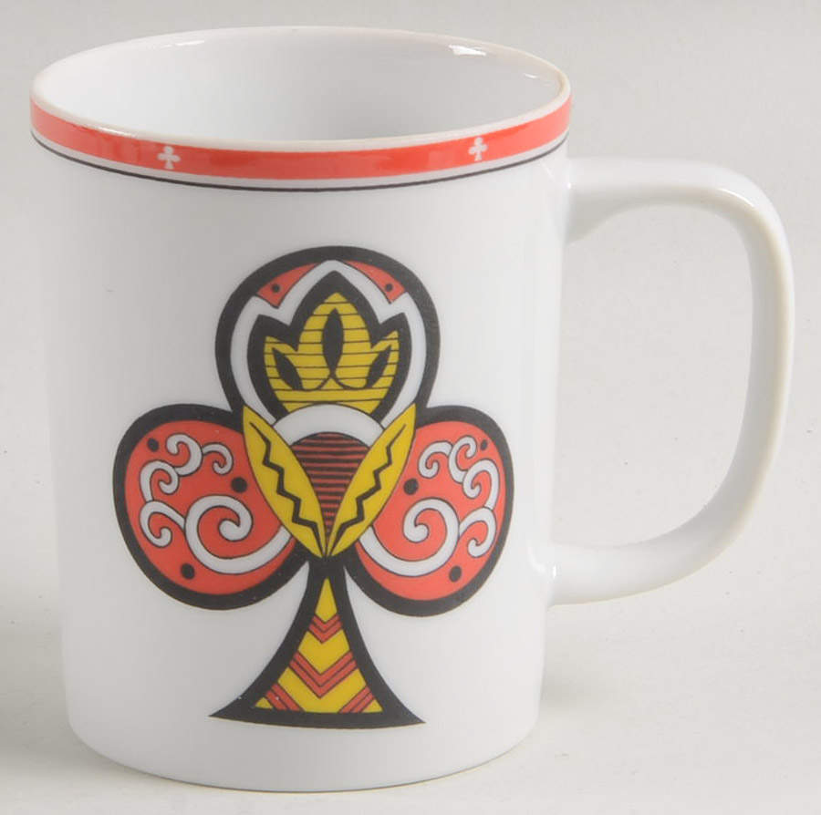 Variations-Card Suit Mug by Fitz & Floyd-1