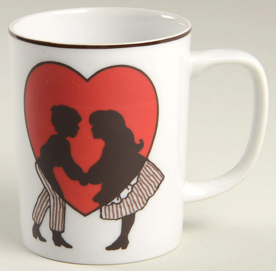 Variations Love Letters Mug by Fitz & Floyd-1