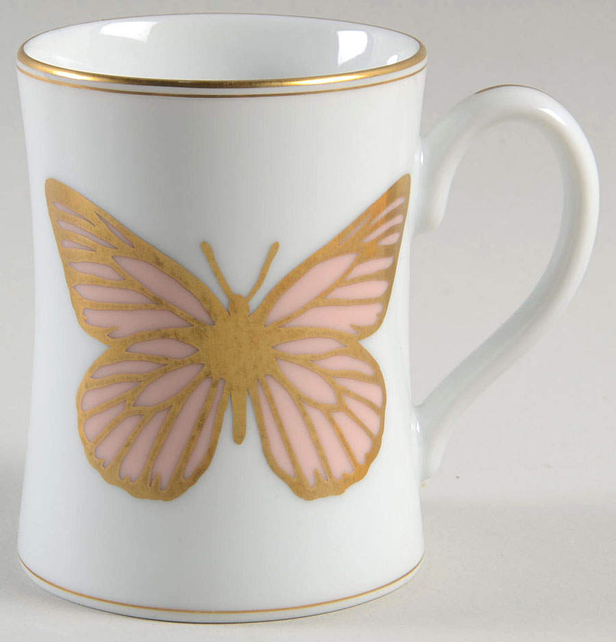 Golden Butterfly Mug by Fitz & Floyd-1
