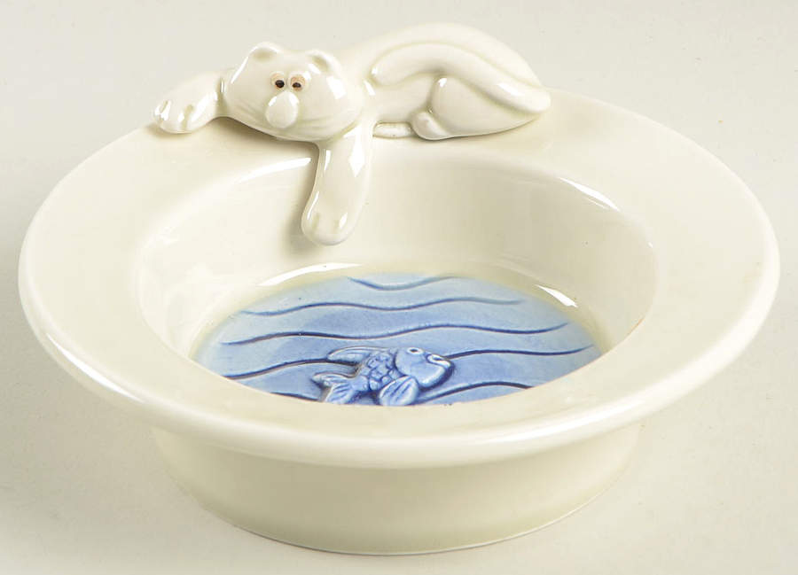 Cat-Fish Small Ashtray by Fitz & Floyd-1