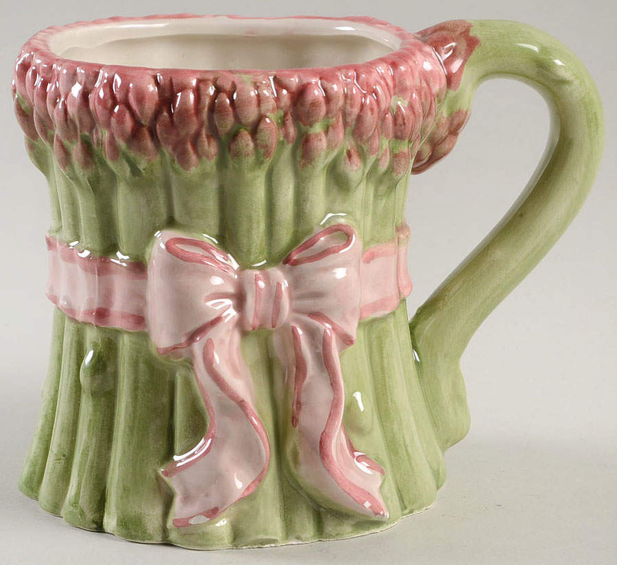 Asparagus and Ribbon Mug by Fitz & Floyd-1