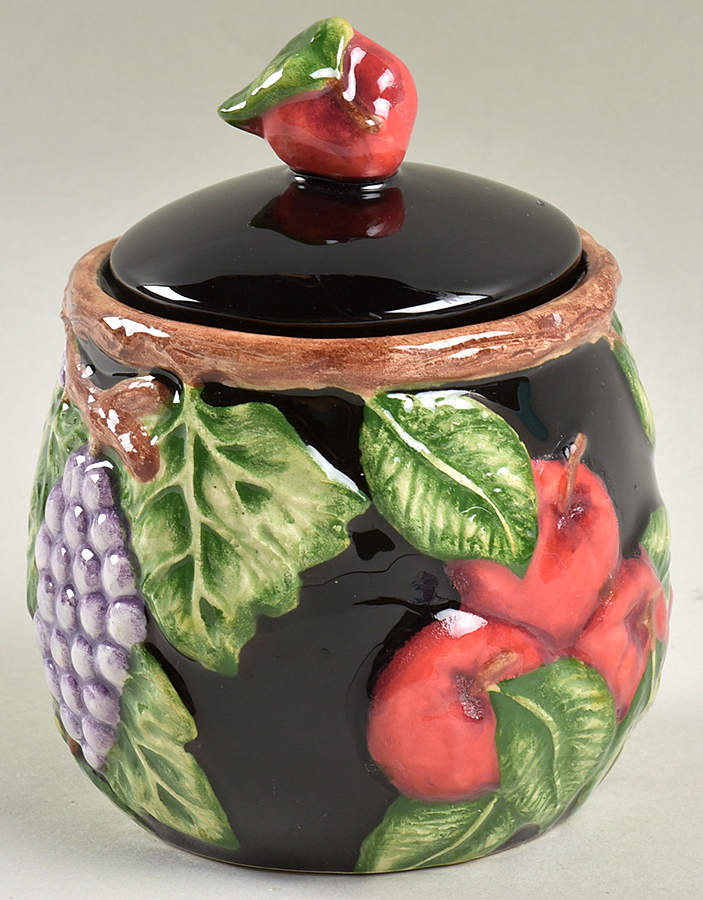 FIT108 Sugar Bowl & Lid by Fitz & Floyd-1