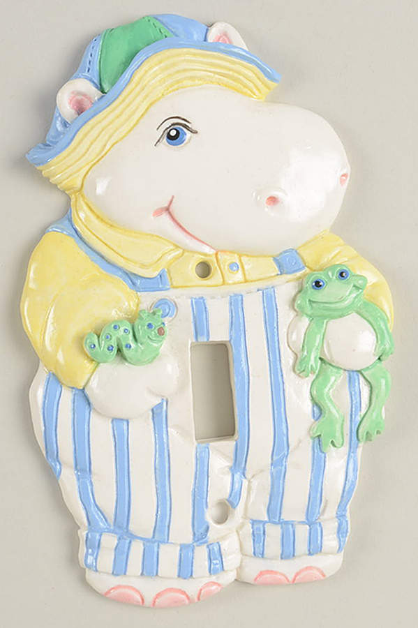 Petting Zoo Single Light Switch Cover by Fitz & Floyd-1