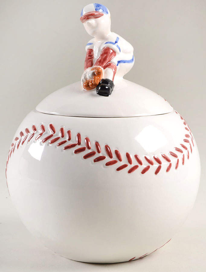 Good Sports Cookie Jar & Lid by Fitz & Floyd-1