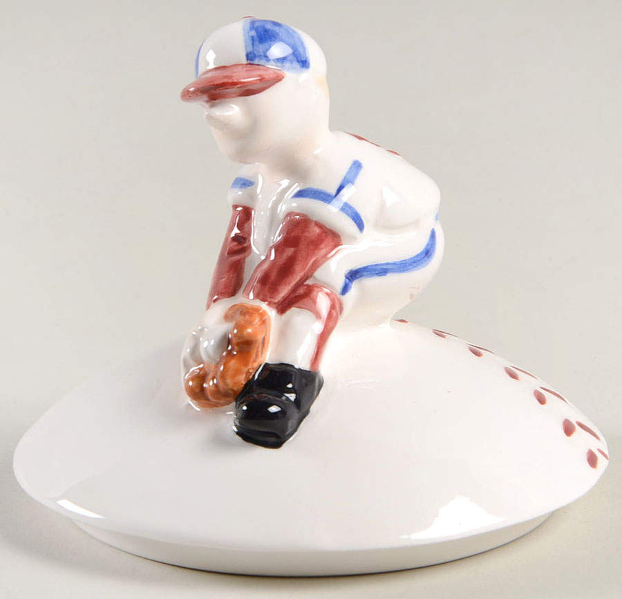 Good Sports Lid for Cookie Jar by Fitz & Floyd-1