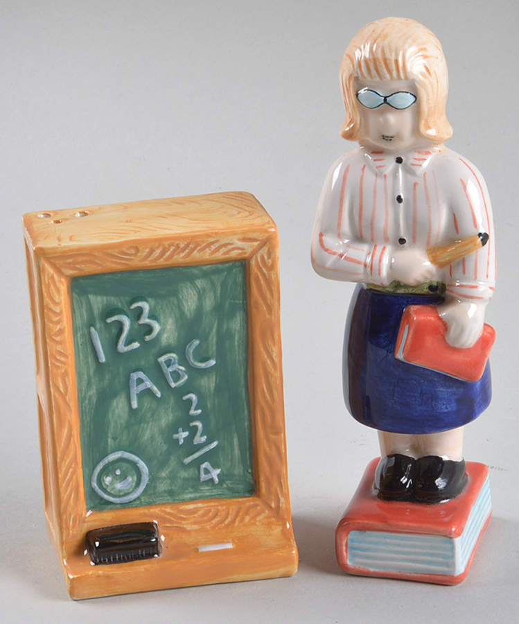 Movers and Shakers Salt & Pepper Set by Fitz & Floyd-1