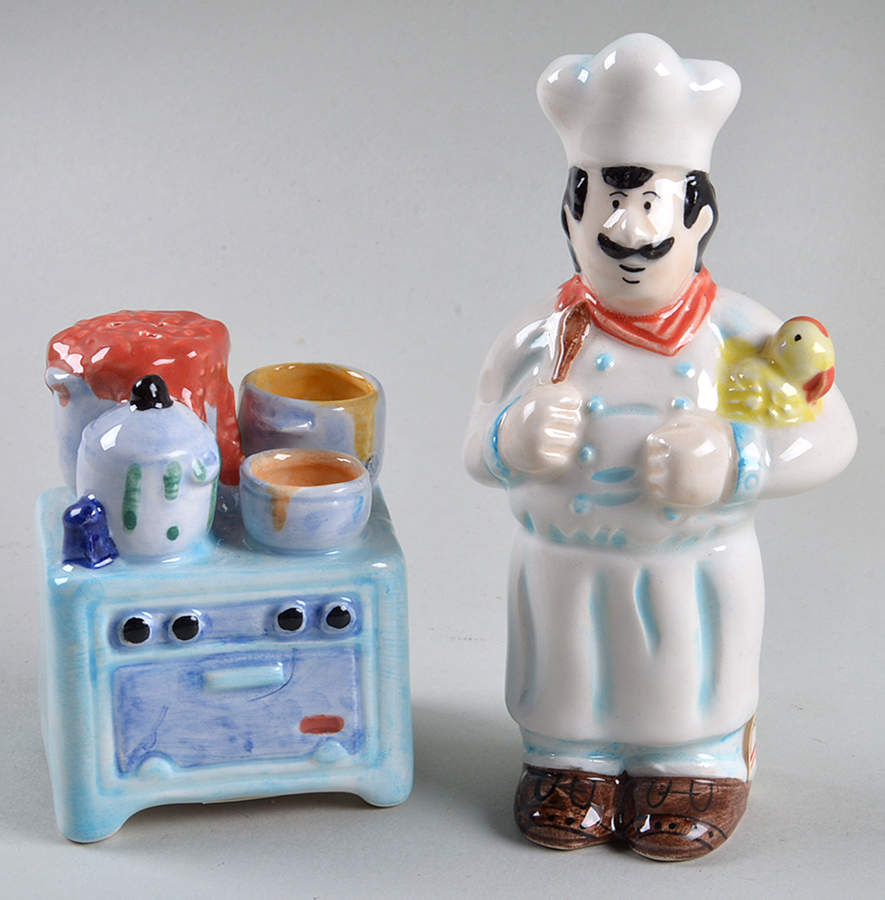 Movers and Shakers Salt & Pepper Set by Fitz & Floyd-1
