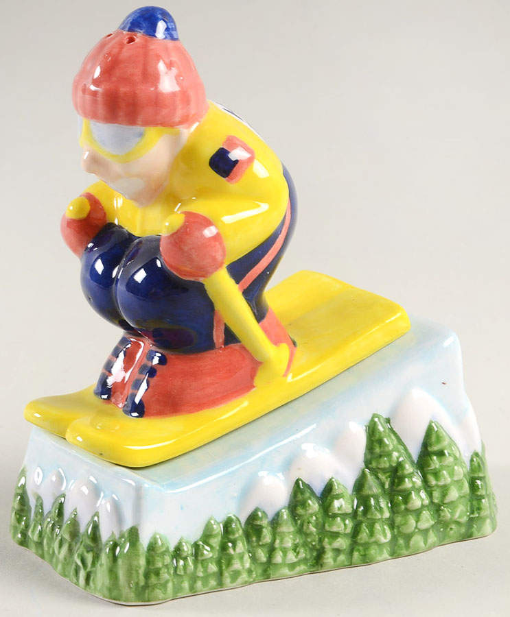 Movers and Shakers Stacking Figure Salt & Pepper Set by Fitz & Floyd-1