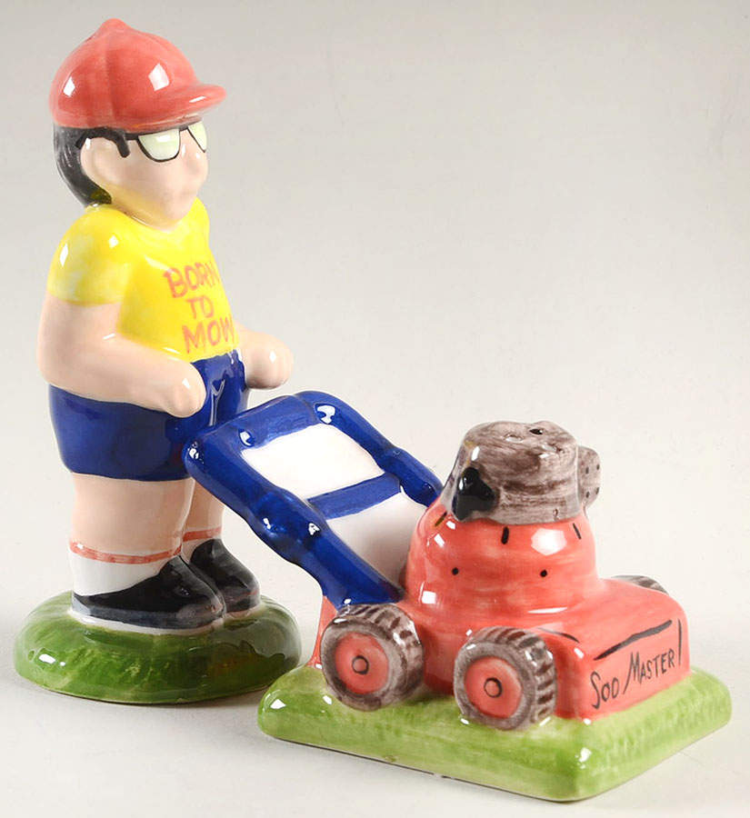 Movers and Shakers Figural Salt & Pepper Set by Fitz & Floyd-1
