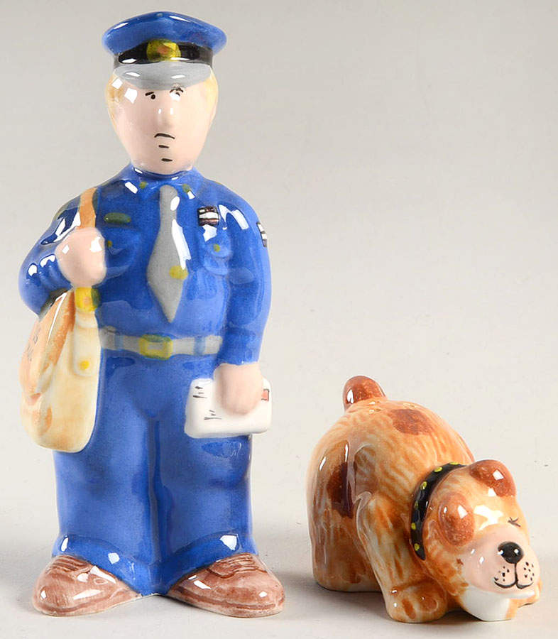 Movers and Shakers Figural Salt & Pepper Set by Fitz & Floyd-1