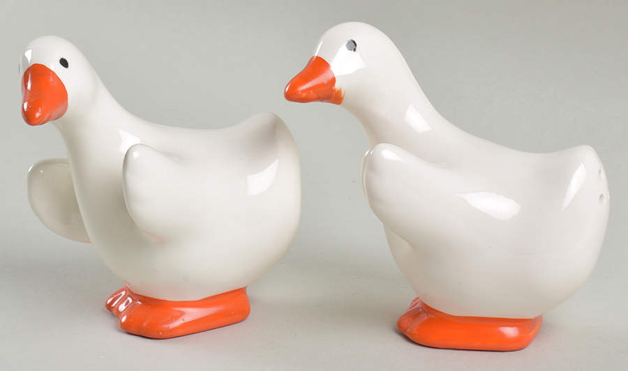 Movers and Shakers Figural Salt & Pepper Set by Fitz & Floyd-1