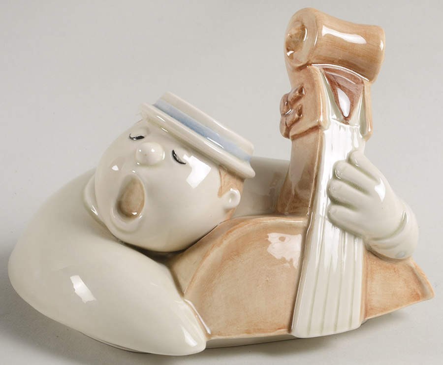 Rhythm and Blues Lid for Cookie Jar by Fitz & Floyd-1
