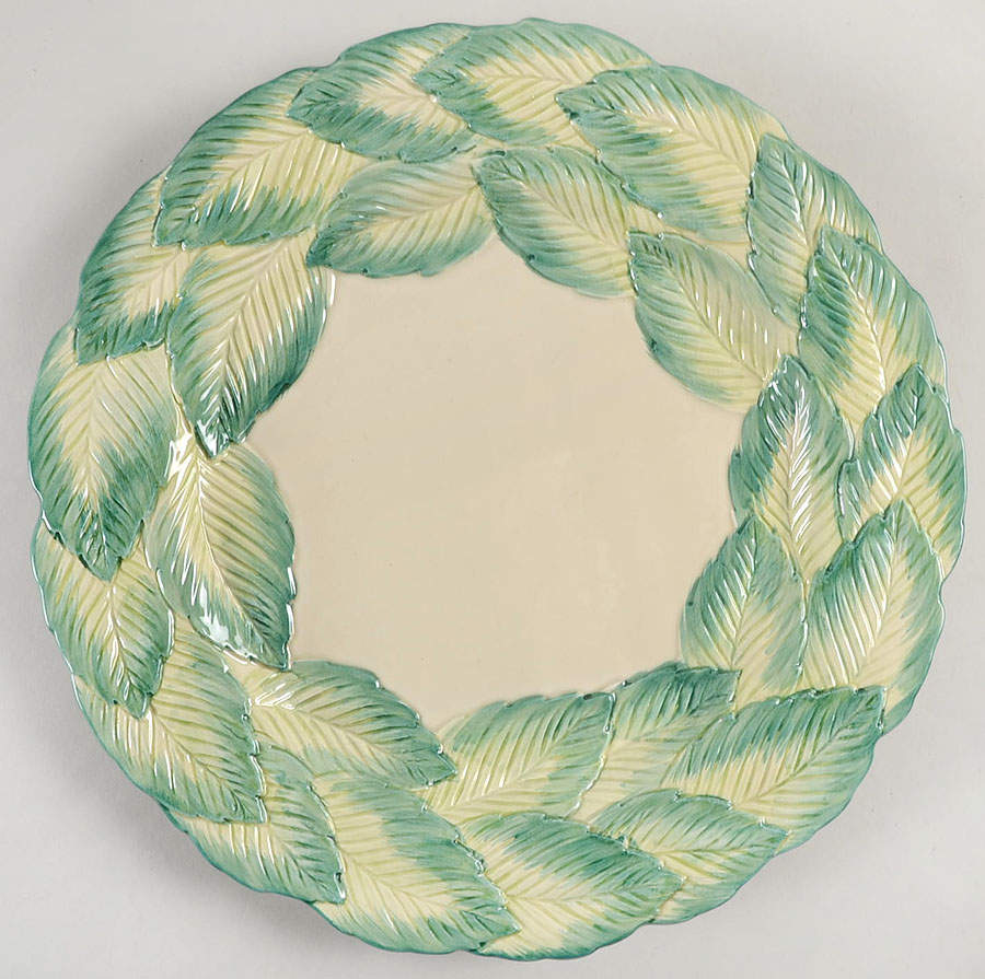 Orchard Leaf Service Plate (Charger) by Fitz & Floyd-1