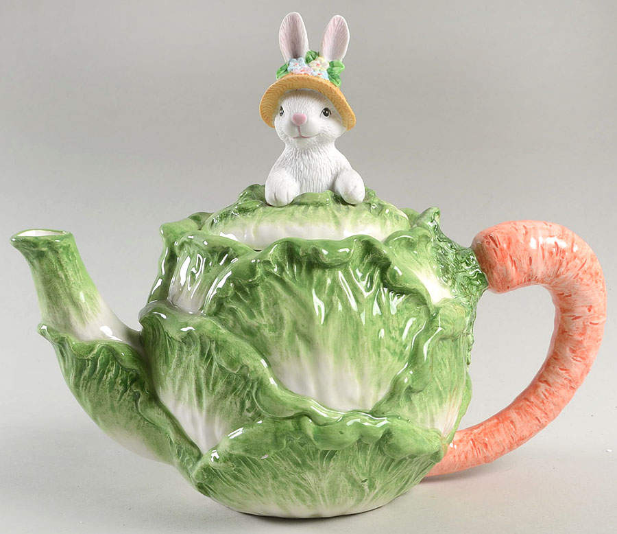 FIT113 Teapot & Lid by Fitz & Floyd-1