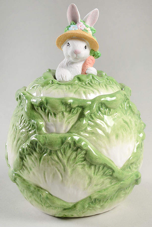 FIT113 Cookie Jar & Lid by Fitz & Floyd-1