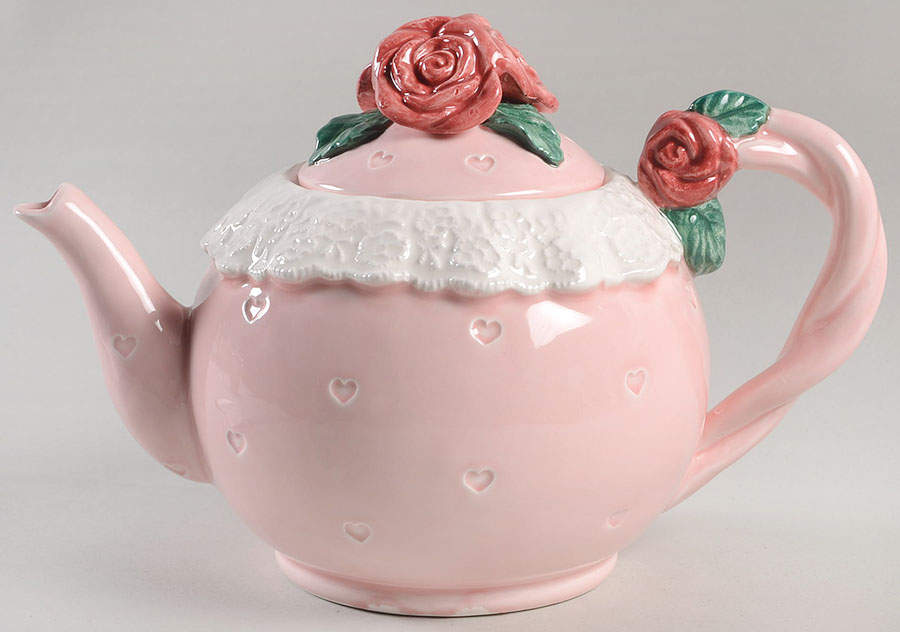 FIT114 Teapot & Lid by Fitz & Floyd-1