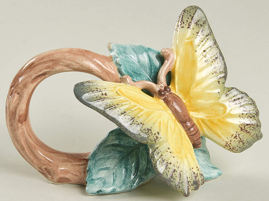 Papillon Napkin Ring by Fitz & Floyd-1