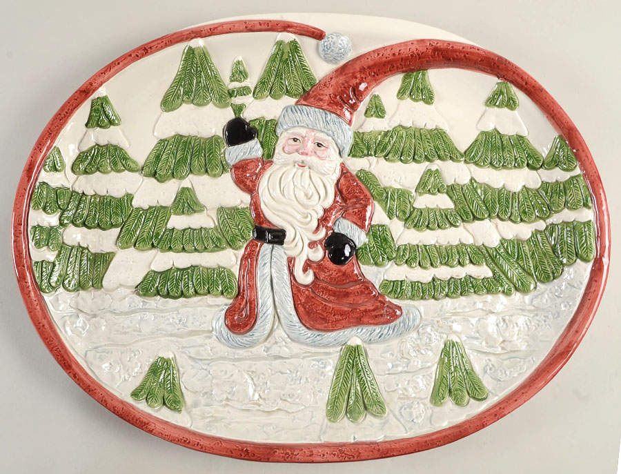FIT271 19" Figural Platter by Fitz & Floyd-1