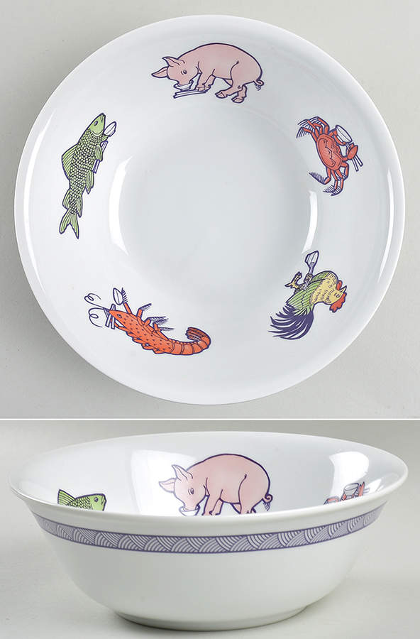 FIT117 8" Round Vegetable Bowl by Fitz & Floyd-1