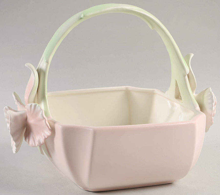 Orchid Small Basket by Fitz & Floyd-1