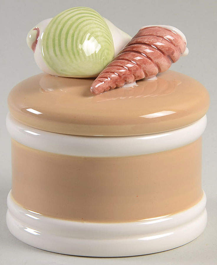 FIT121 3" Round Box & Lid by Fitz & Floyd-1
