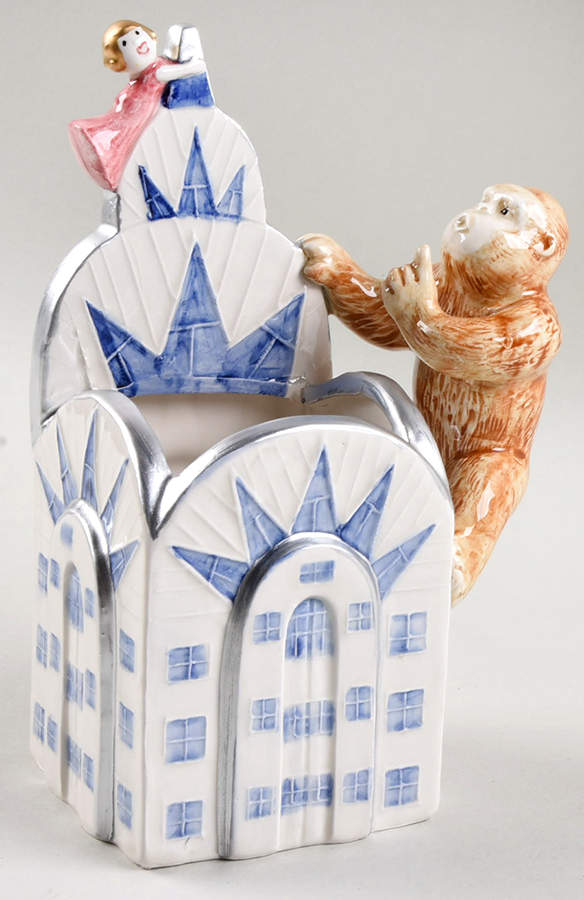 Gotham Gorilla Toothbrush Holder by Fitz & Floyd-1