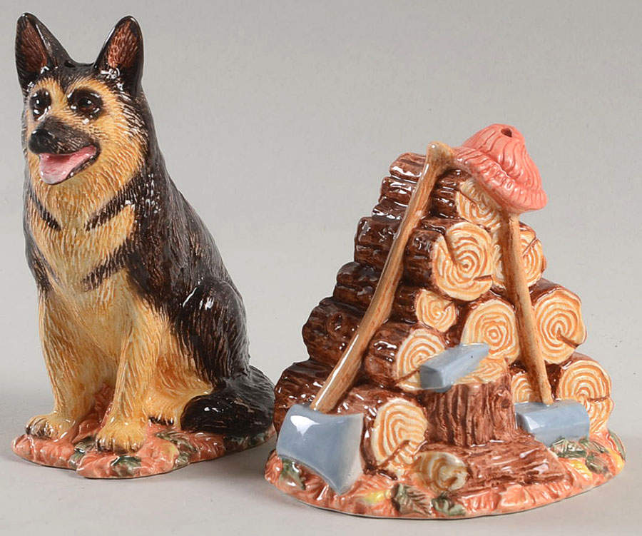 Kennel Klub Salt & Pepper Set by Fitz & Floyd-1