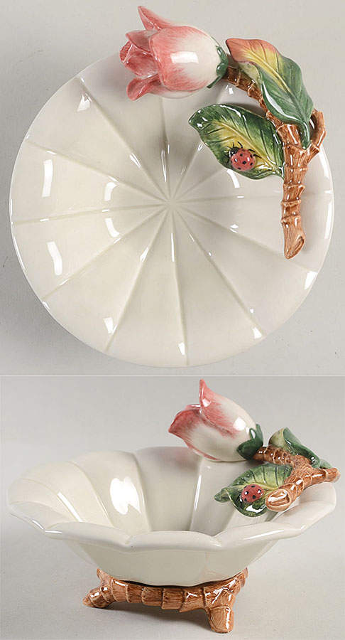Grandiflora Open Candy Dish by Fitz & Floyd-1