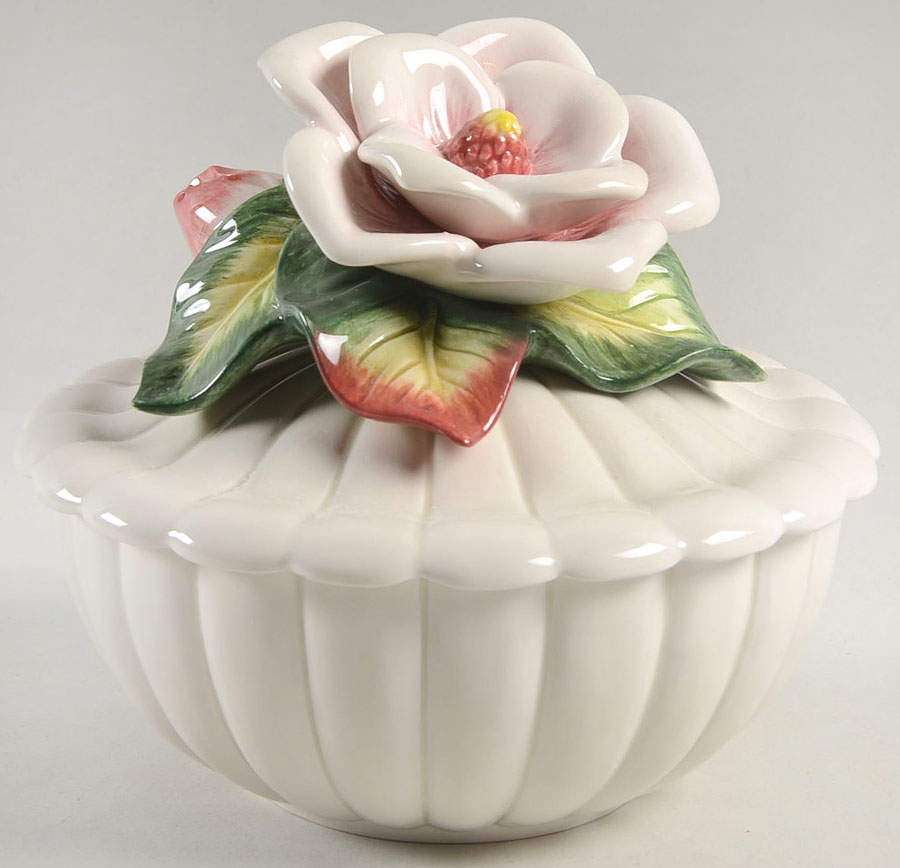 Grandiflora Candy Box & Lid by Fitz & Floyd-1