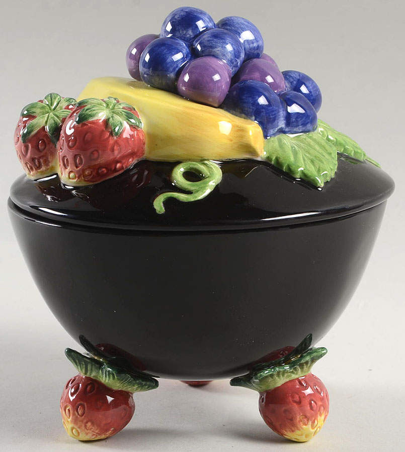 FIT124 Candy Box & Lid by Fitz & Floyd-1