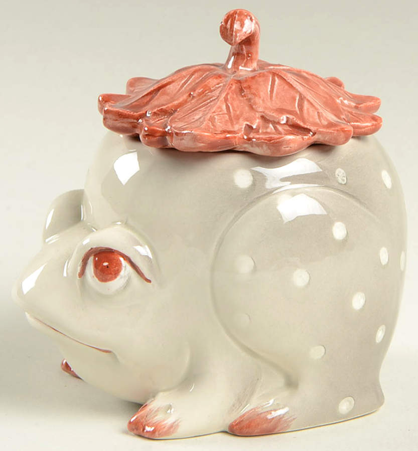FIT125 Sugar Bowl & Lid by Fitz & Floyd-1