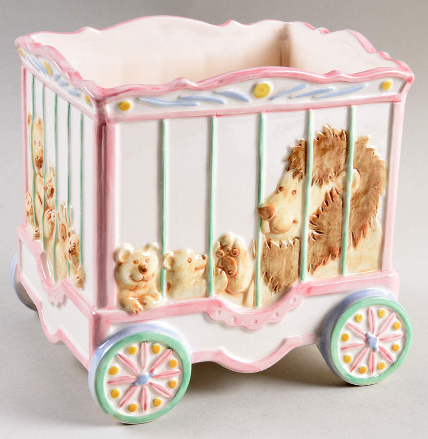 Circus 6" Planter by Fitz & Floyd-1