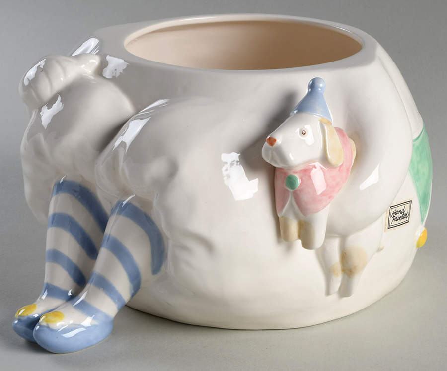 Circus Cookie Jar No Lid by Fitz & Floyd-1