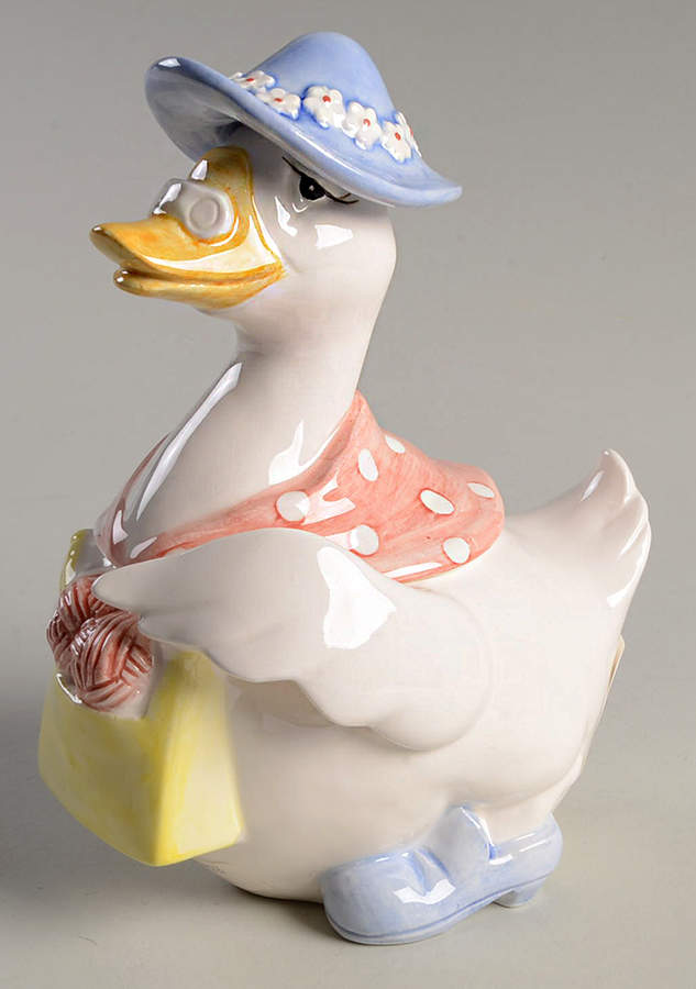 Barnyard Animals Top for Two Piece String Holder by Fitz & Floyd-1