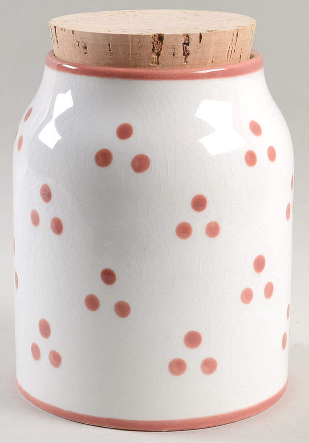 Village Fair Red 7" Storage Jar & Lid by Fitz & Floyd-1