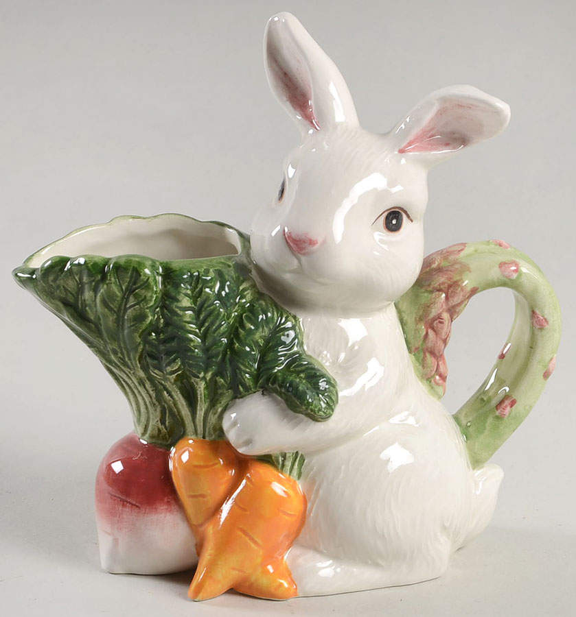 Garden Rabbit Creamer by Fitz & Floyd-1