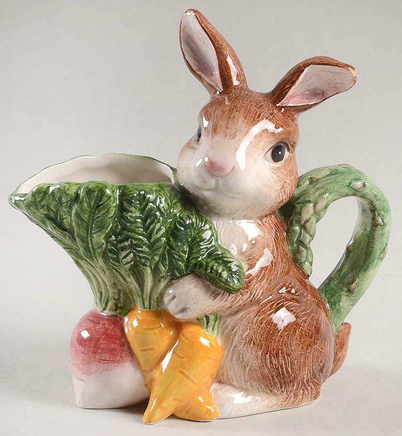 Garden Rabbit Creamer by Fitz & Floyd-1