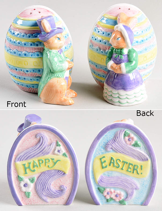 Happy Easter Salt & Pepper Set by Fitz & Floyd-1