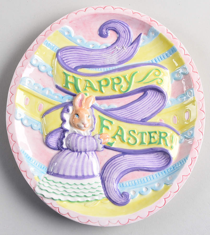 Happy Easter Canape Tray by Fitz & Floyd-1