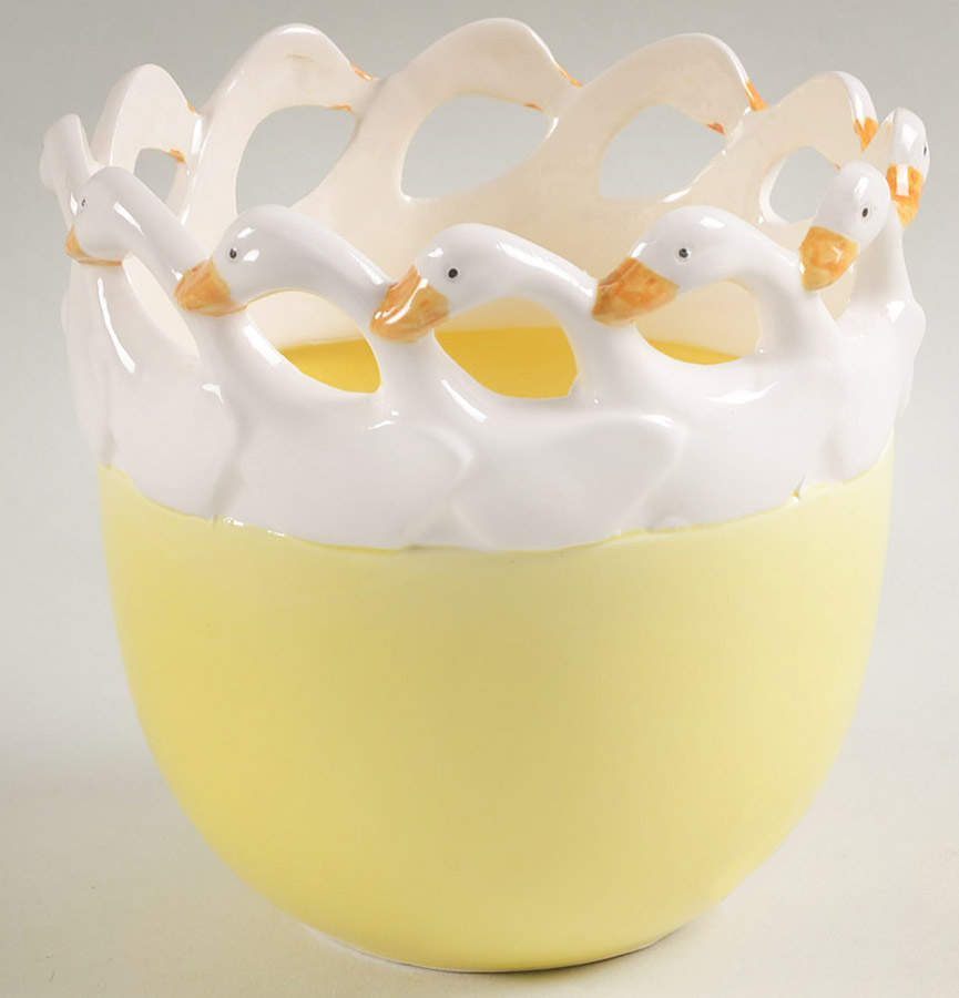Duck Cachepot by Fitz & Floyd-1