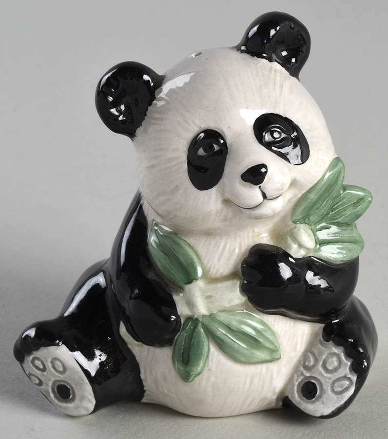 Panda Figural Pepper Shaker by Fitz & Floyd-1