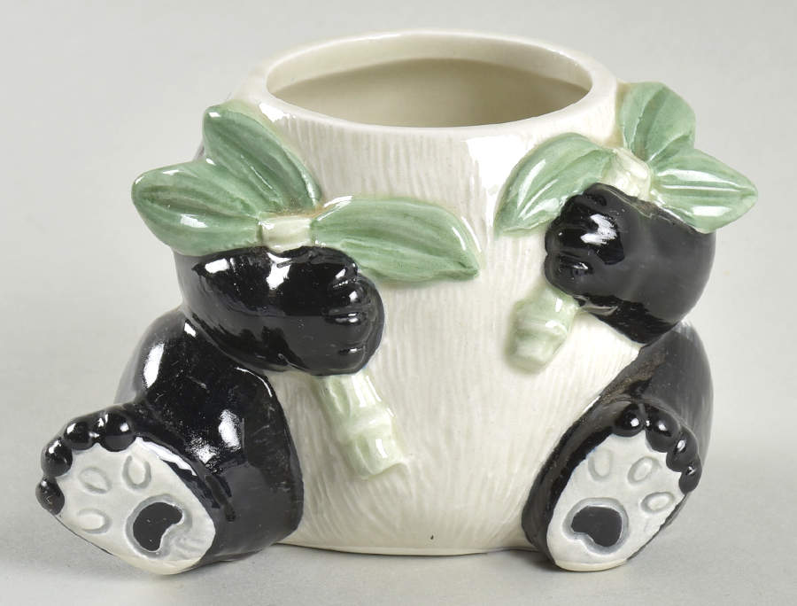 Panda Sugar Bowl No Lid by Fitz & Floyd-1