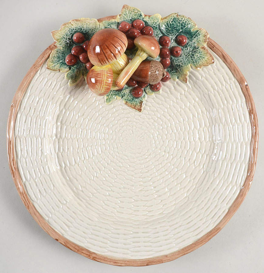 Woodland Foliage Large Dinner Plate by Fitz & Floyd-1