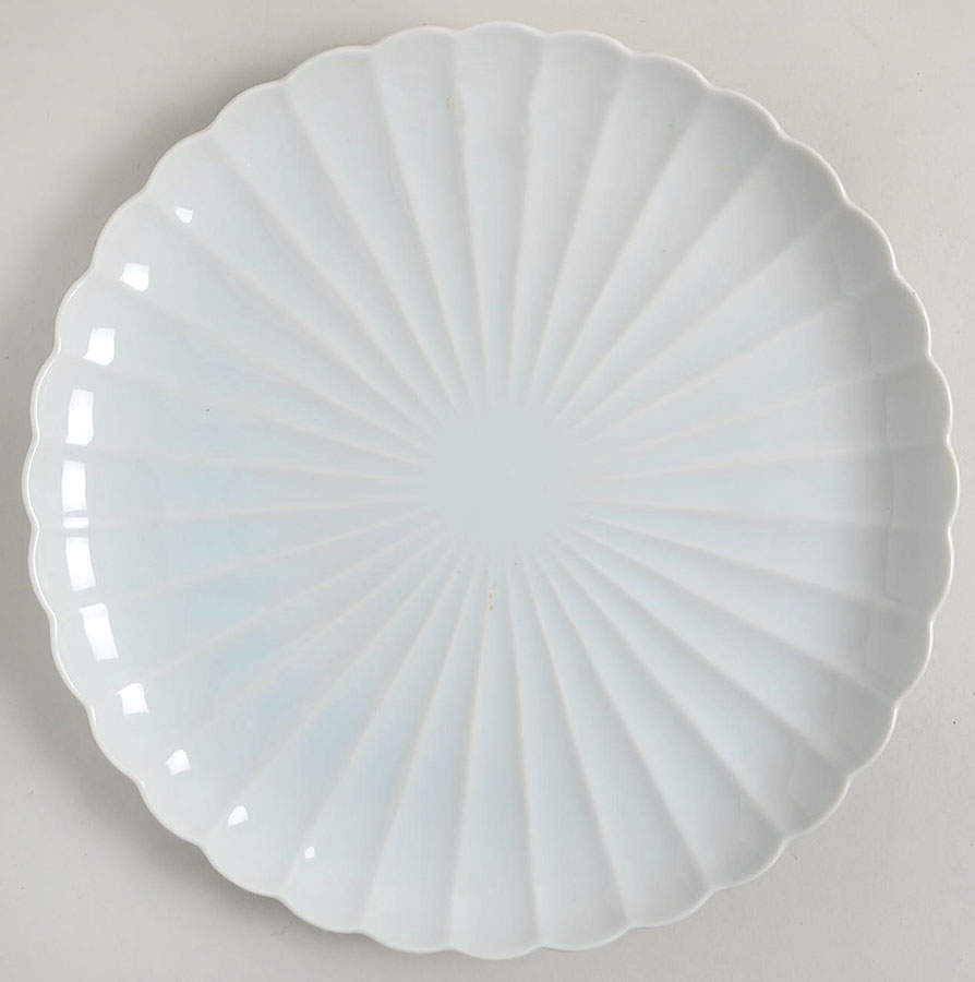 Chrysanthemum (Celacon Blue) Dinner Plate by Fitz & Floyd-1