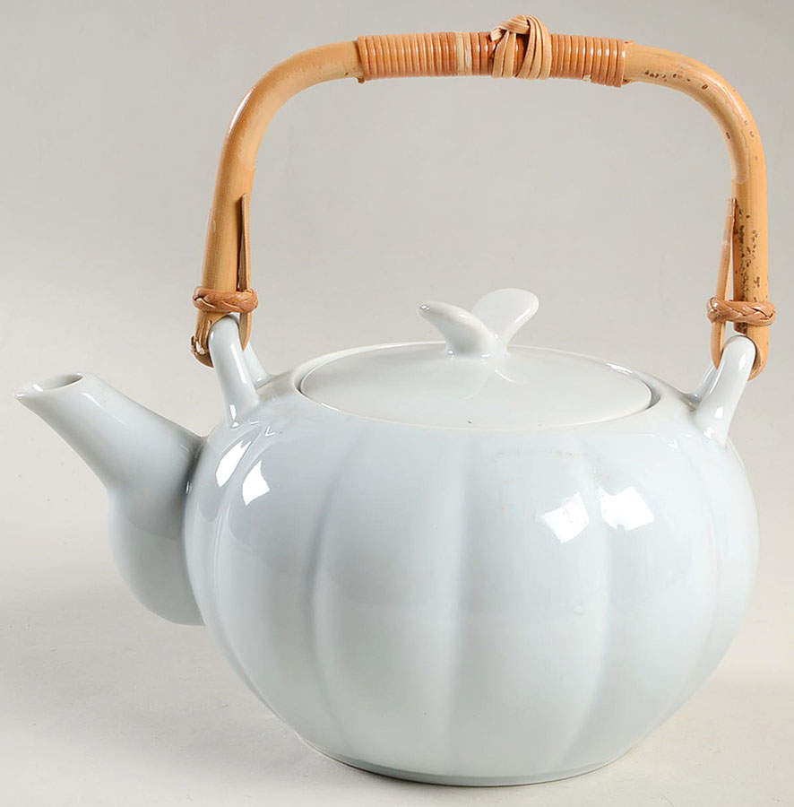 Chrysanthemum (Celacon Blue) Small Teapot No Lid by Fitz & Floyd-1