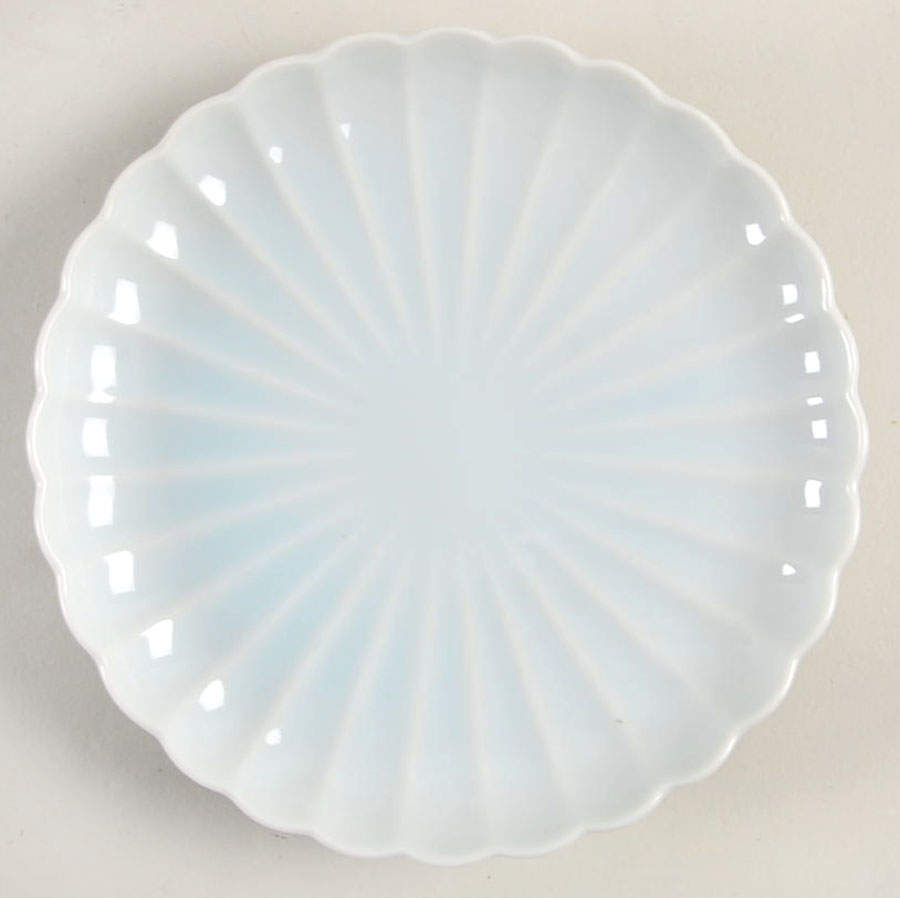 Chrysanthemum (Celacon Blue) 4" Ashtray by Fitz & Floyd-1