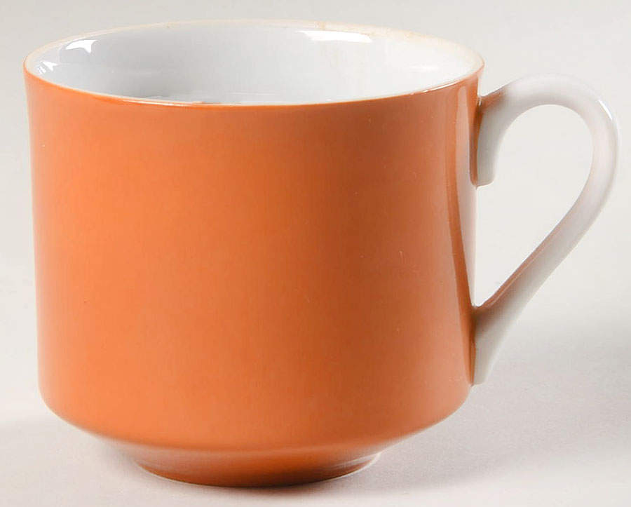 Oriental Geometric Butterscotch Snack Cup by Fitz & Floyd-1