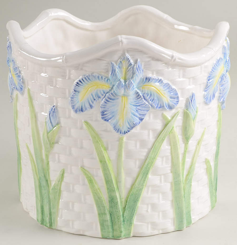 FIT133 8" Cachepot by Fitz & Floyd-1