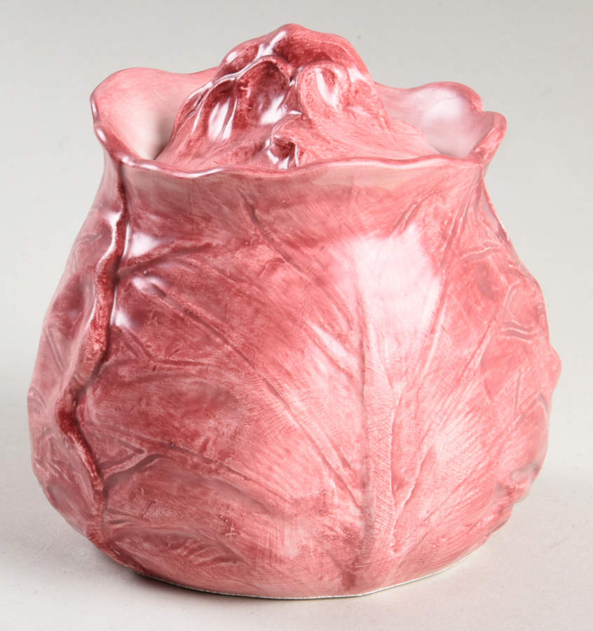 Vegetable Harvest Cabbage Sugar Bowl & Lid by Fitz & Floyd-1